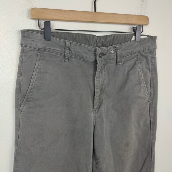 Rag & Bone Chino Pants Mens 31 Gray Slim Fit Casual Designer Preppy - Picture 2 of 10